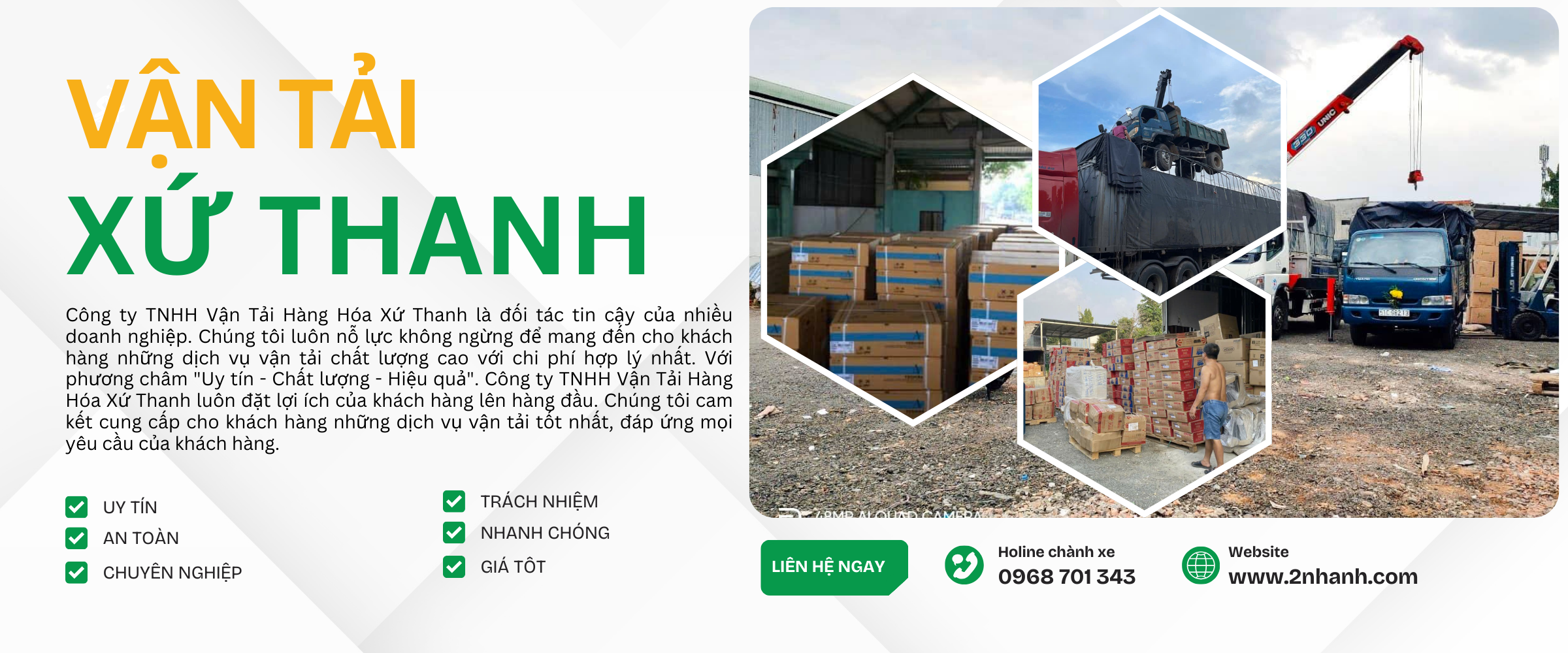 Công ty TNHH Vận Tải Hàng Hóa Xứ Thanh