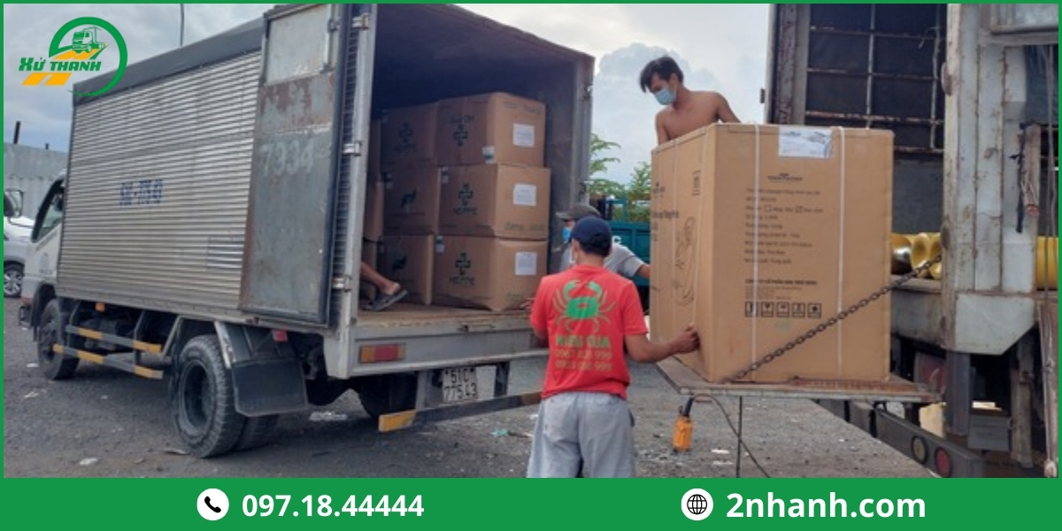 Lịch trình xe chạy và thời gian giao nhận Quảng Ngãi tại 2nhanh