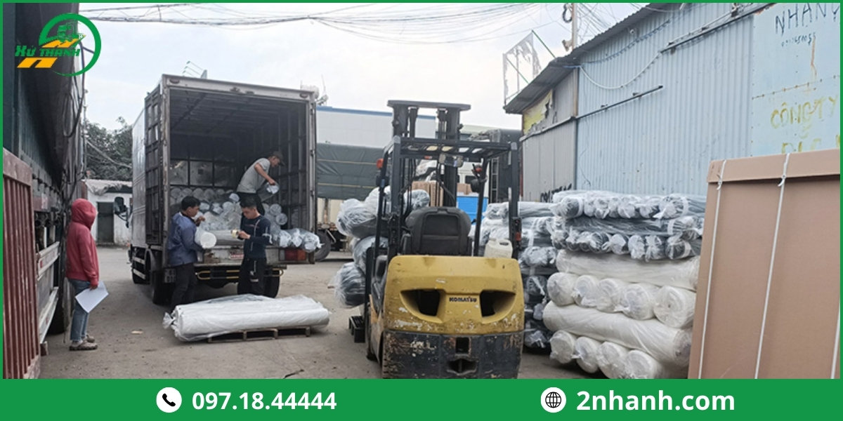 Địa điểm giao nhận hàng tại Sài Gòn và Quảng Ngãi