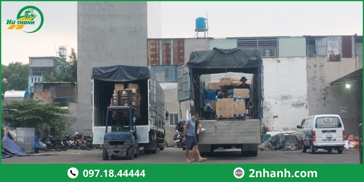 Địa điểm giao nhận hàng tại Sài Gòn và Ninh Bình