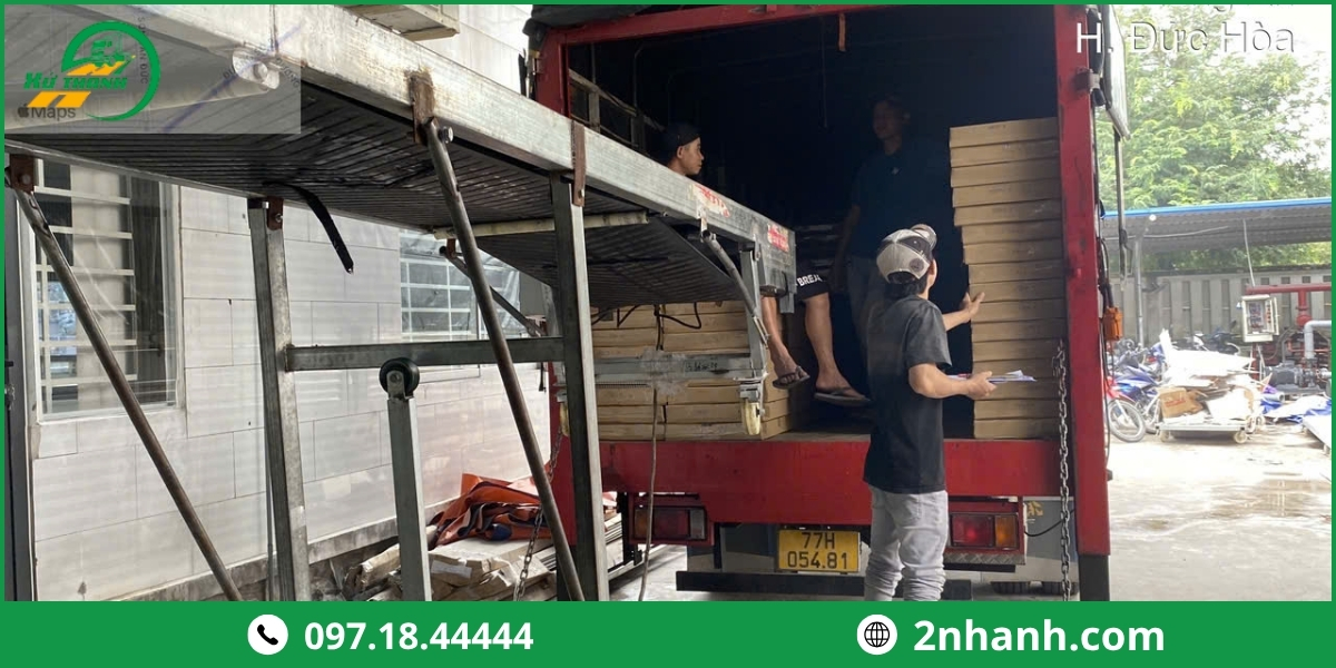 Địa điểm tập kết và giao nhận hàng tại Sài Gòn và Bình Thuận